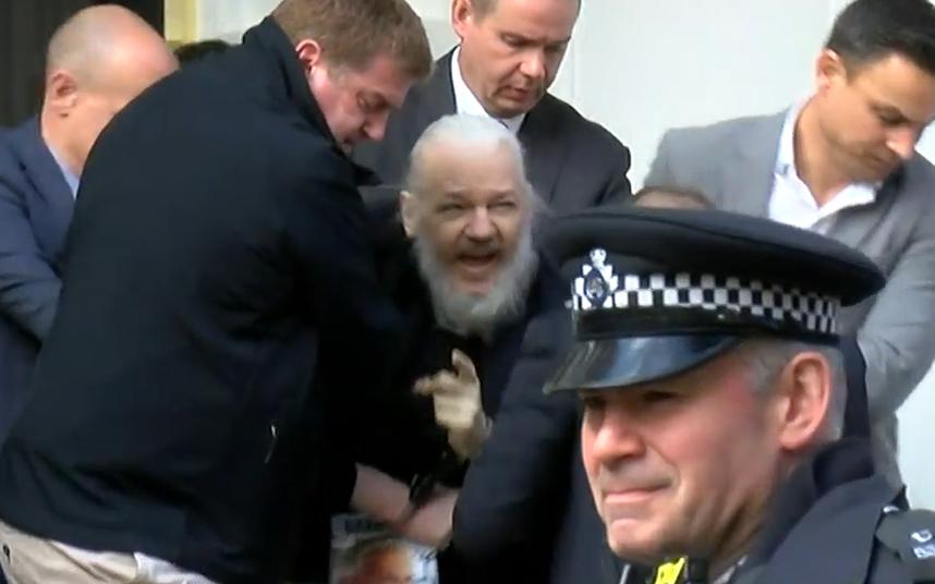 Arresto de Julian Assange Twitter