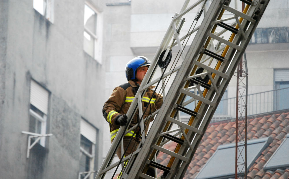 Este viernes sólo hay 6 bomberos operativos para todo Vigo