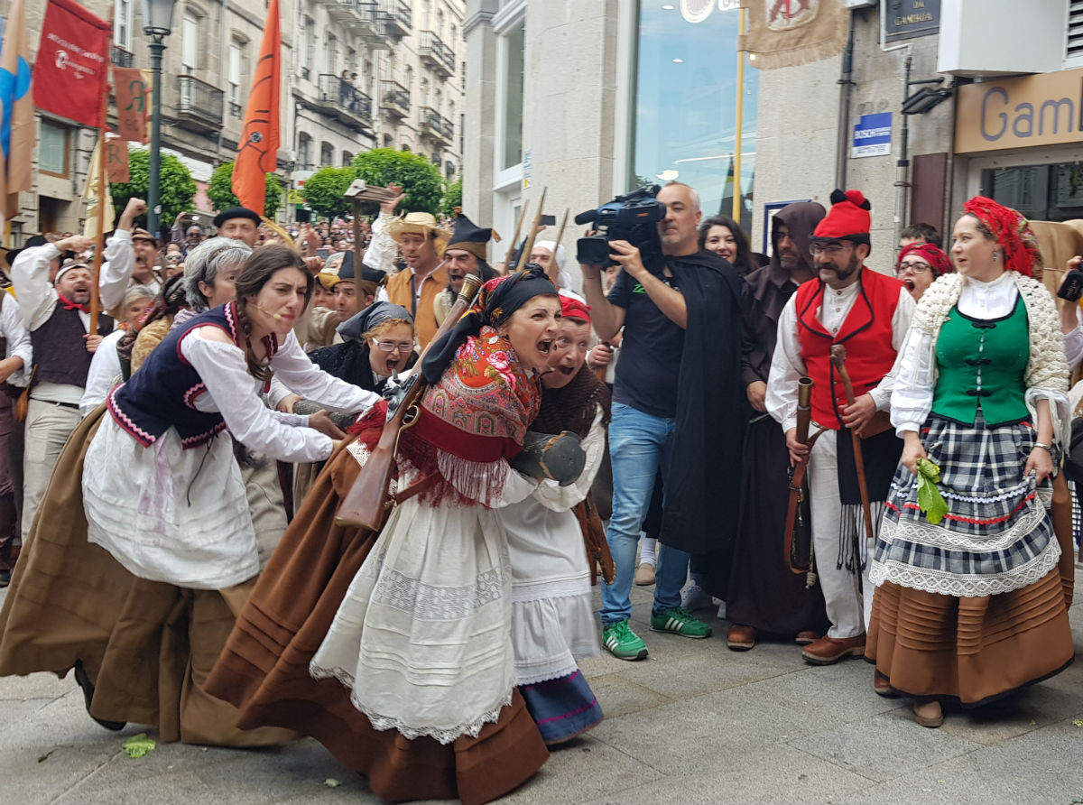 Este fin de semana expulsamos de Vigo a las tropas francesas ¡es la hora de la Reconquista!