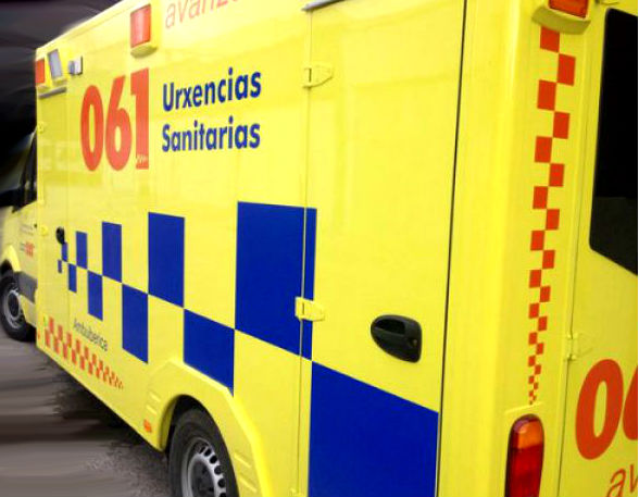 Personal de la base de ambulancias de Vigo salva la vida a un bebé