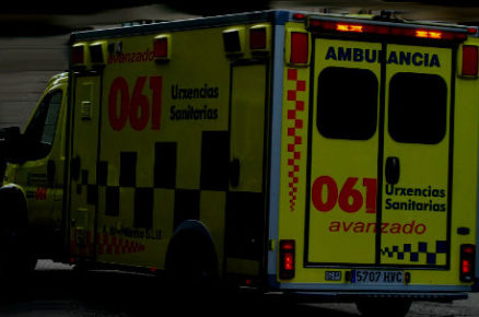 Muere un motorista de 49 años en un accidente, en Vigo