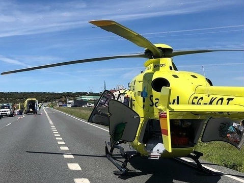 Una persona muerta y tres heridas en un accidente de tráfico en San Cibrao