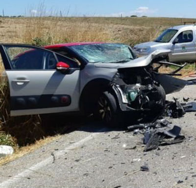69 feridos en 50 accidentes de tráfico ocorridos a fin de semana en Galicia