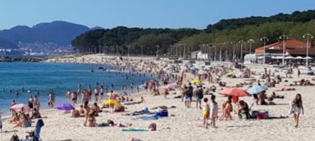 Playa de Samil mayo 2020