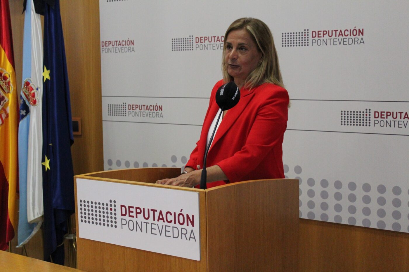 Carmela Silva, presidenta da Deputación de Pontevedra