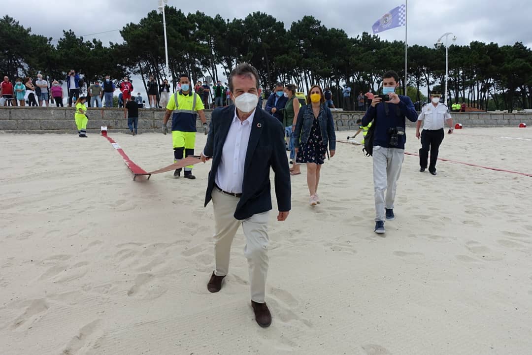 Caballero anuncia una gran reforma del Paseo de Samil