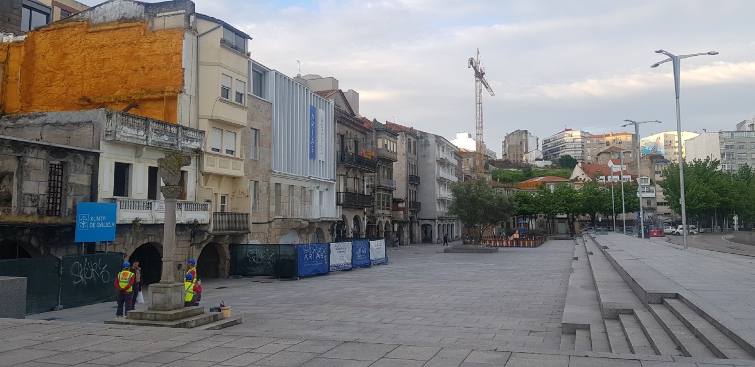 Obras Casco Vello de Vigo