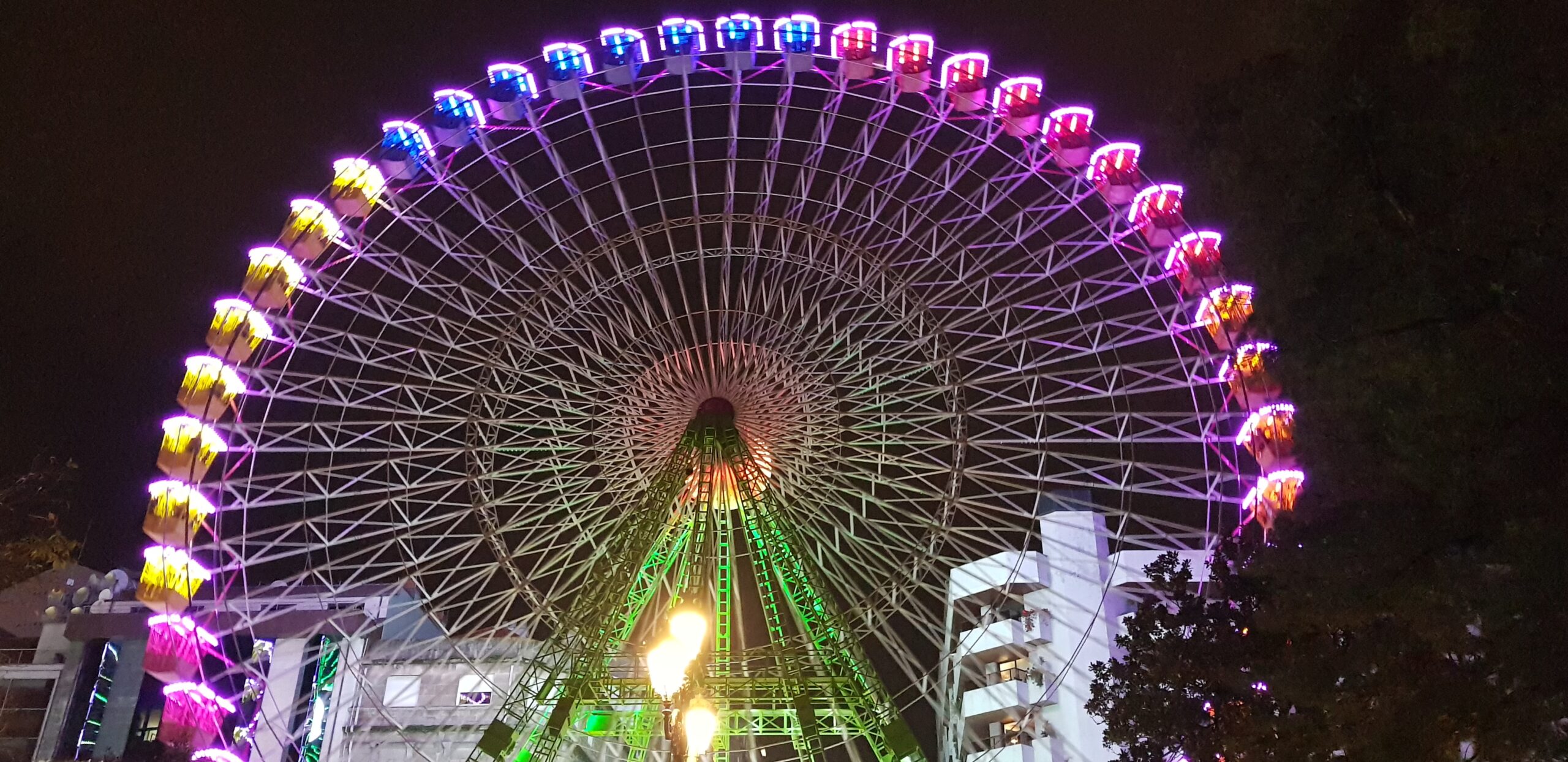 La noria de la Navidad de Vigo