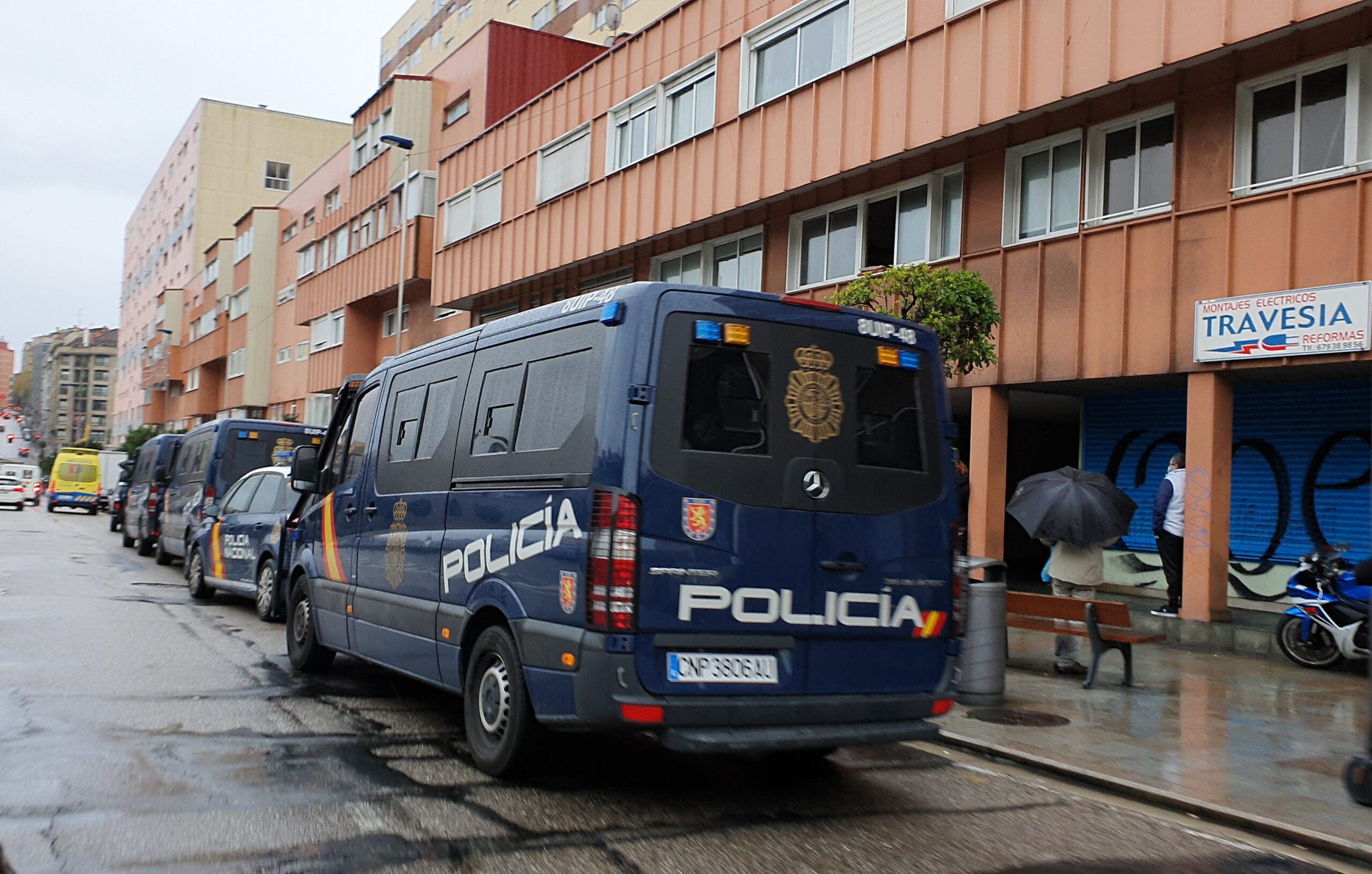 Despliegue policial este jueves en Travesía