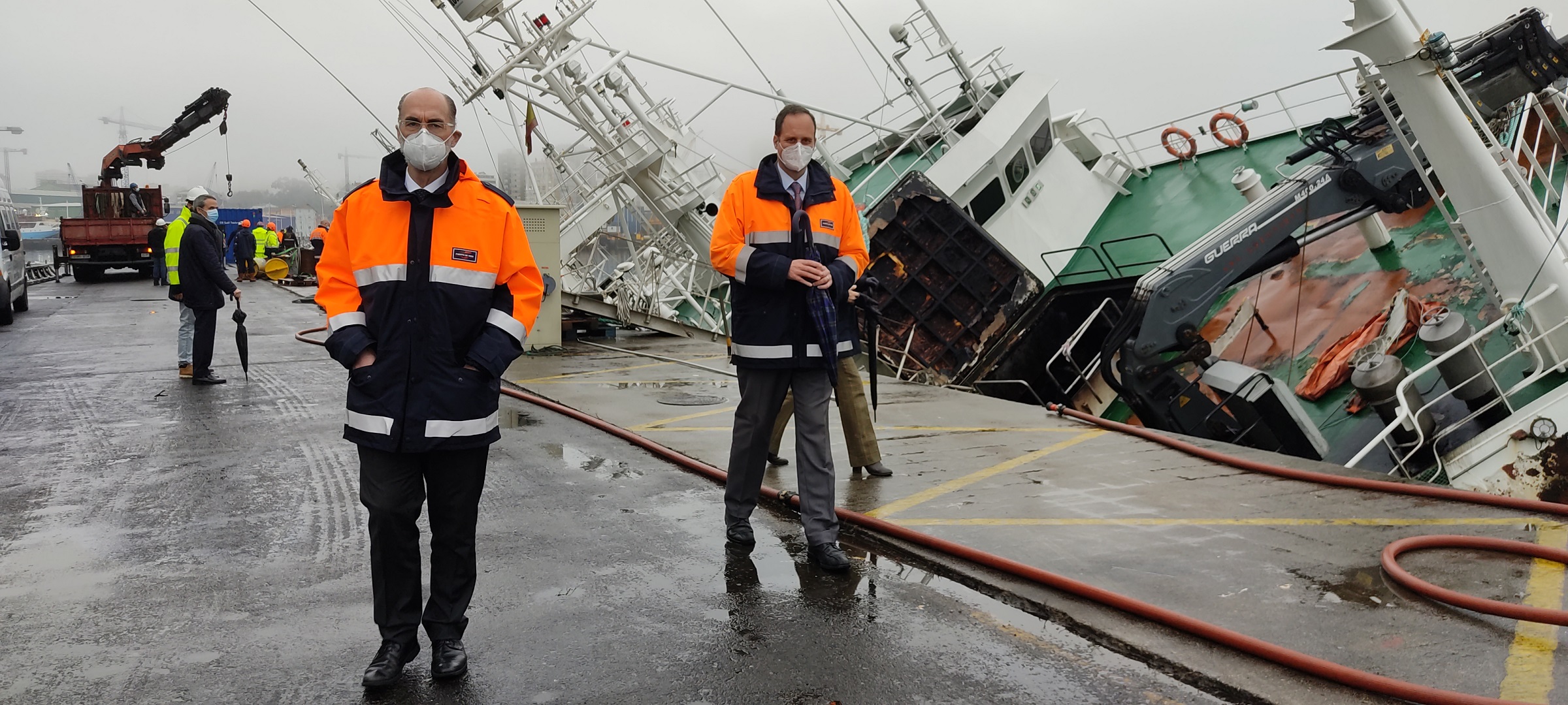 Reflotamiento arrastrero Baffin Bay Vigo