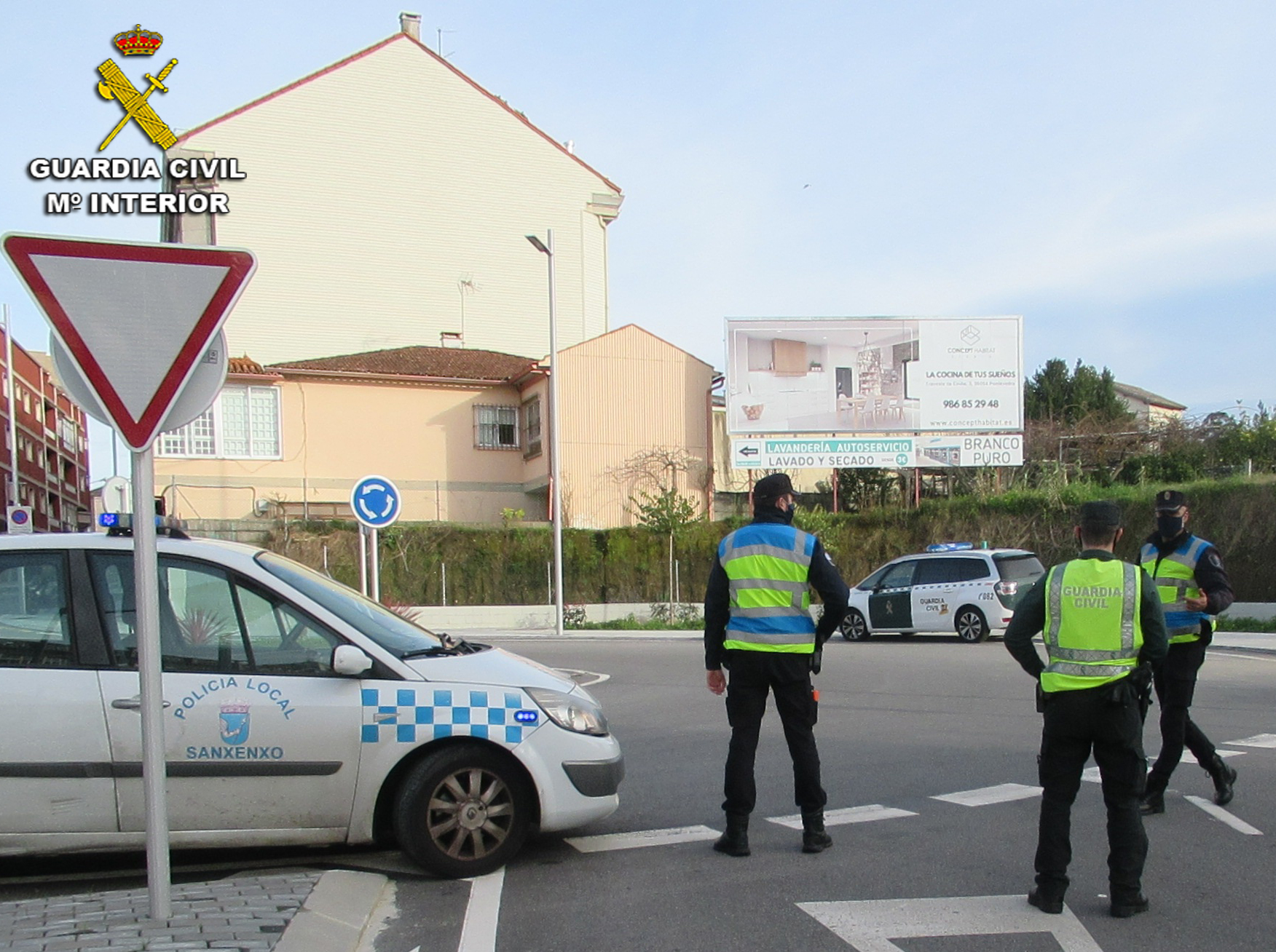 Guardia Civil detenidos Portonovo