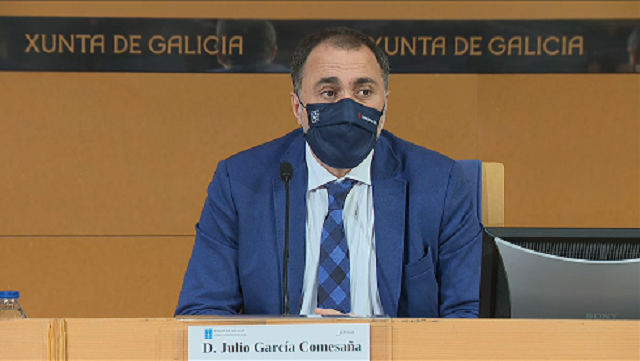 Julio García Comesaña conselleiro de Sanidade