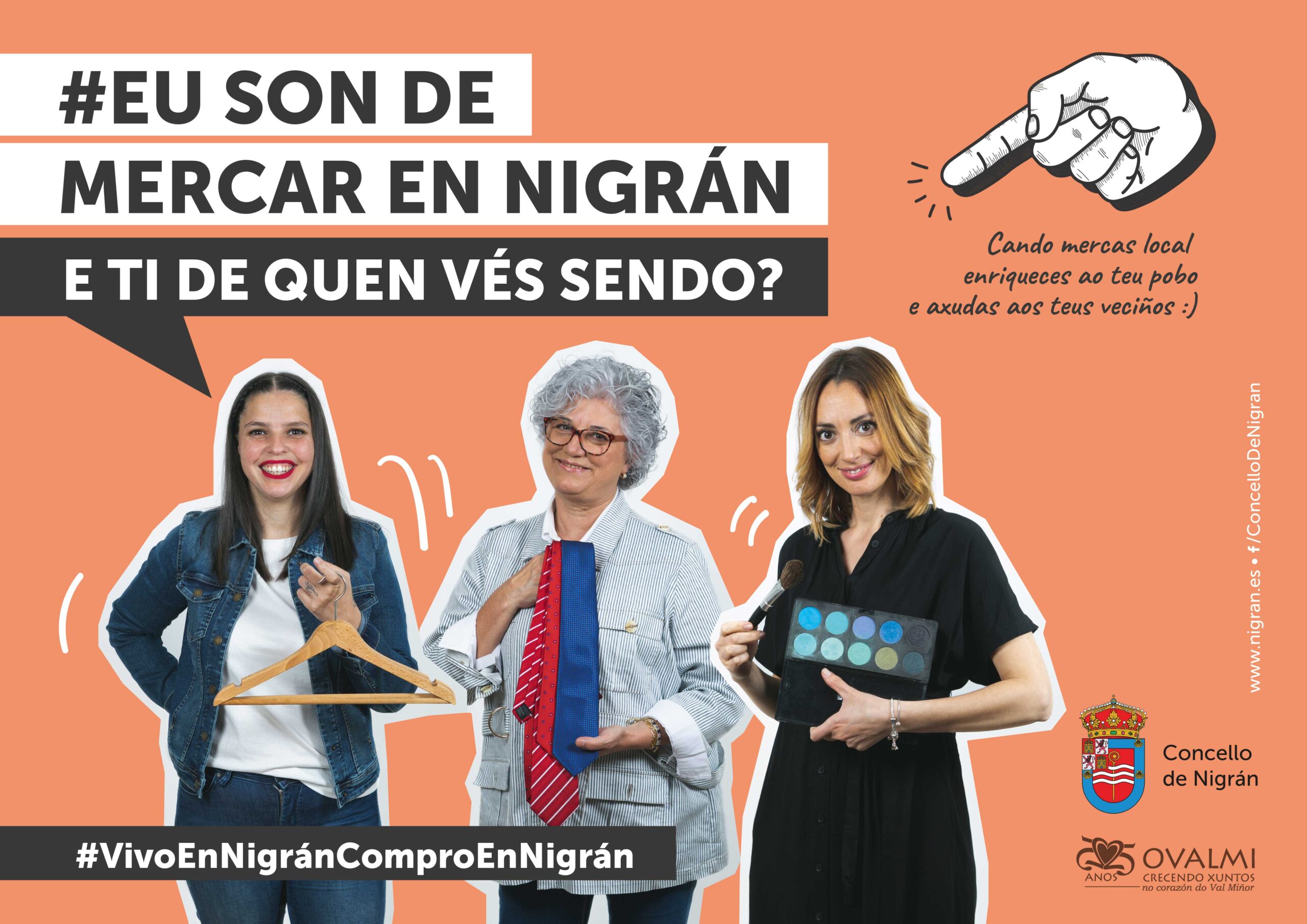 Nigrán estrea campaña de comercio