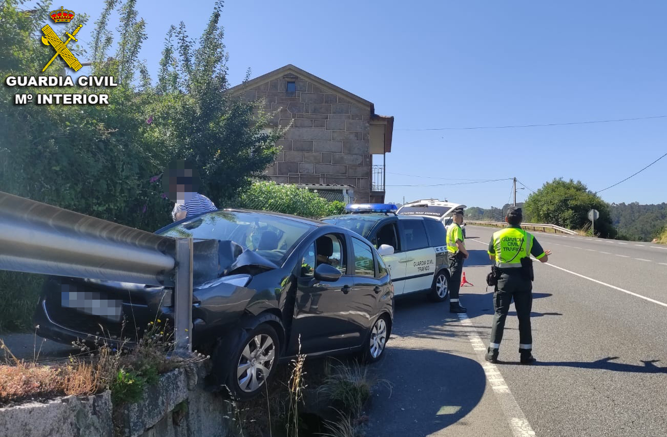 Sufre un accidente y quintuplica la tasa de alcohol