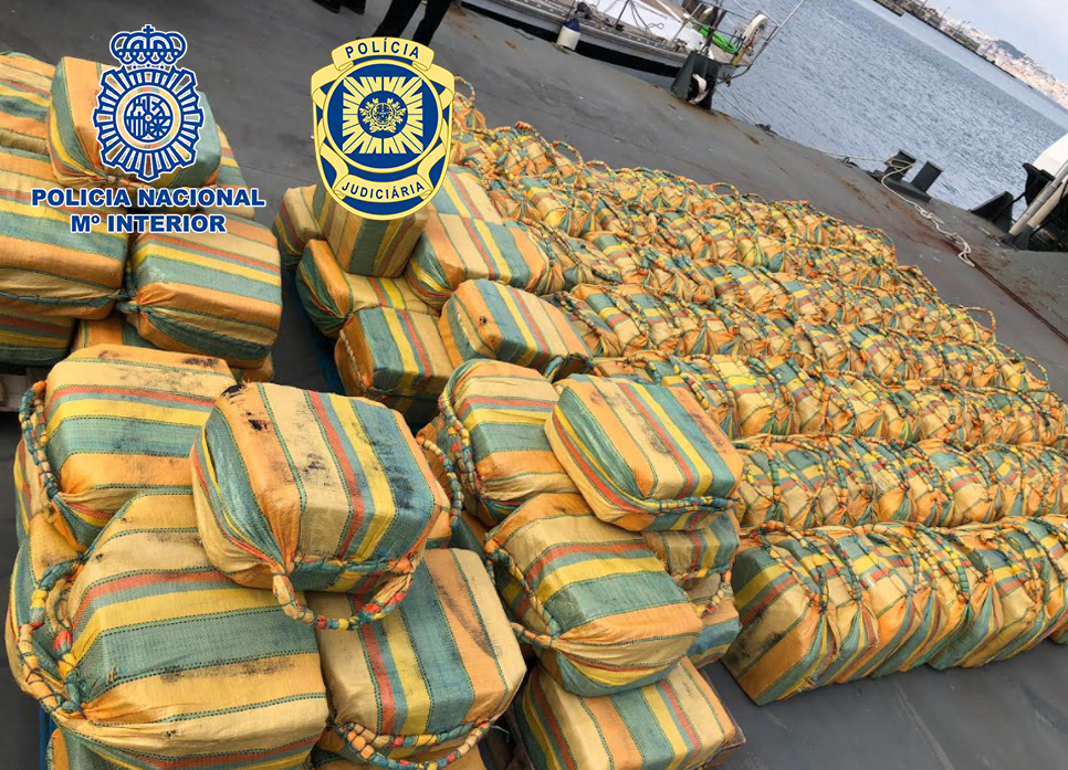Intervenidos 5.200 kilos de cocaína a bordo de un velero
