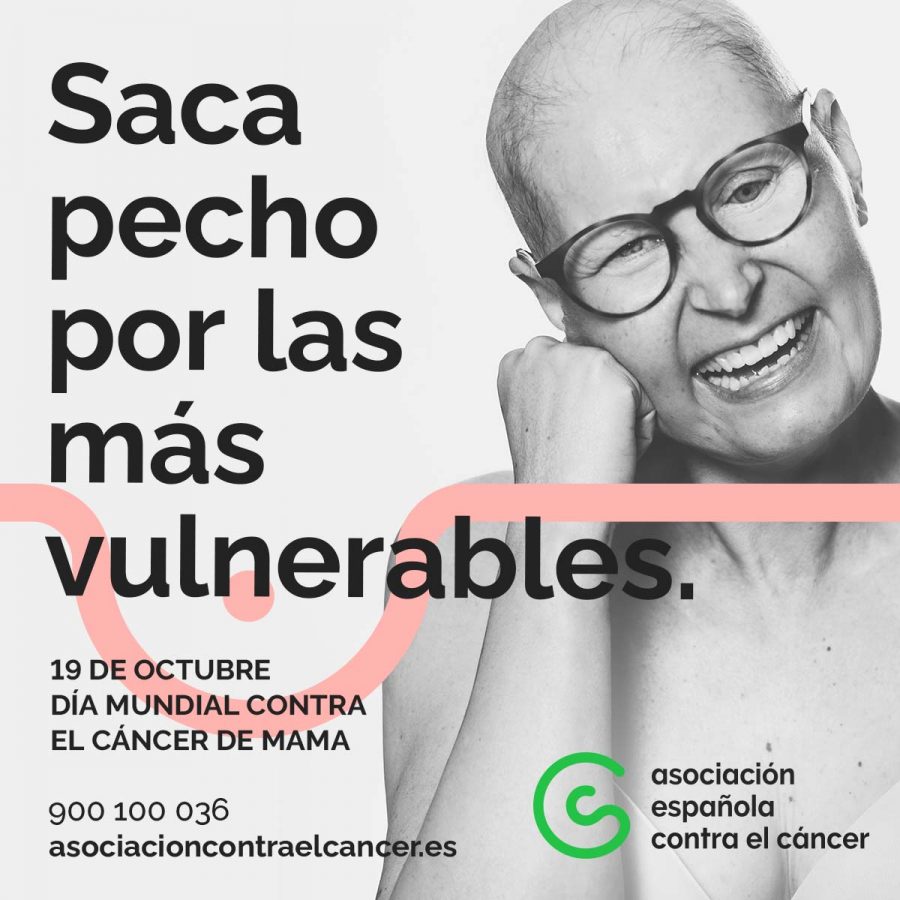 Saca pecho frente al cáncer de mama