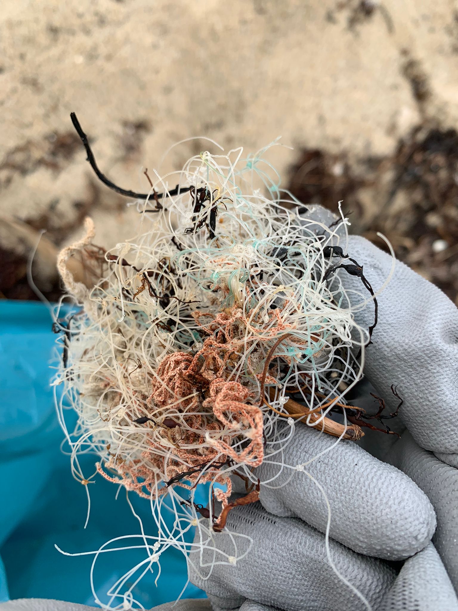 Recogen 300 kilos de basura en la Playa de Patos