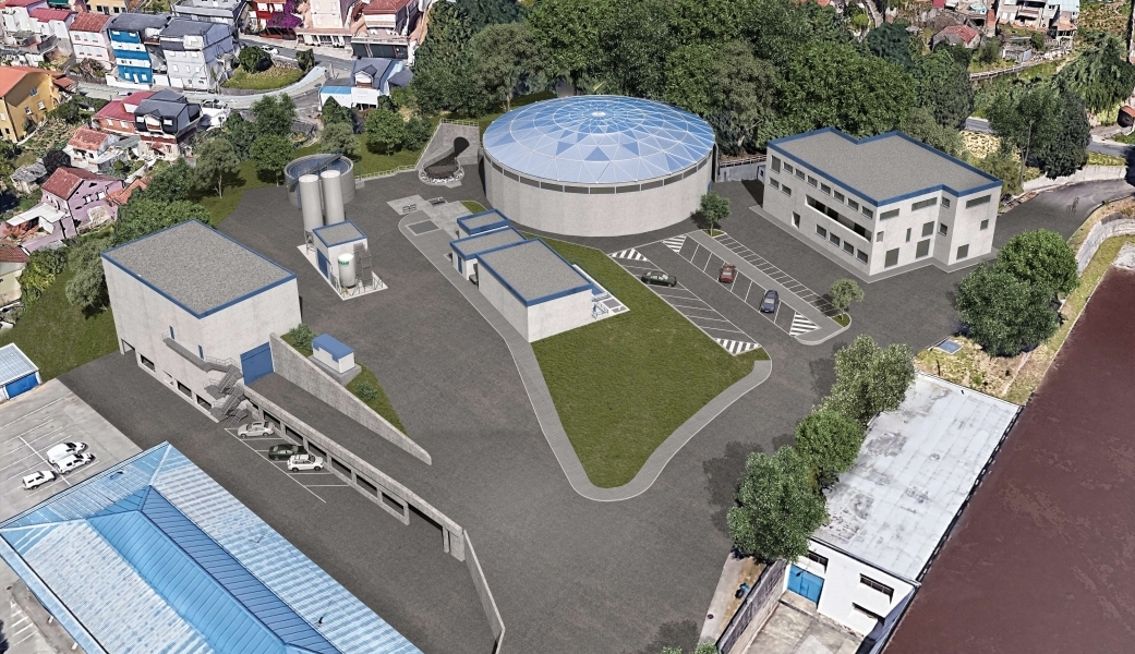 La nueva planta de tratamiento de agua de Vigo, entre las cuatro mejores del mundo