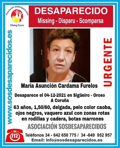 Sigue la búsqueda de la mujer desaparecida en Sigüeiro