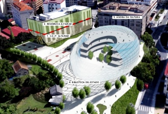 La Biblioteca del Estado en Vigo tendrá una superficie de 5.000 m2