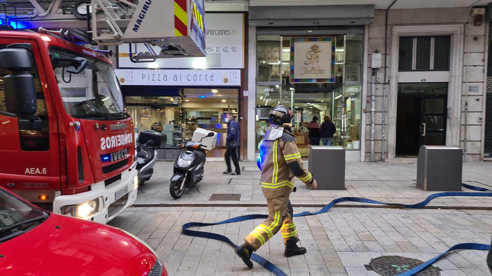 Alertan de que sólo hay 5 bomberos de servicio en Vigo
