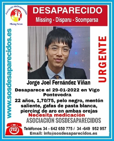 Sigue la búsqueda del joven desaparecido en Vigo