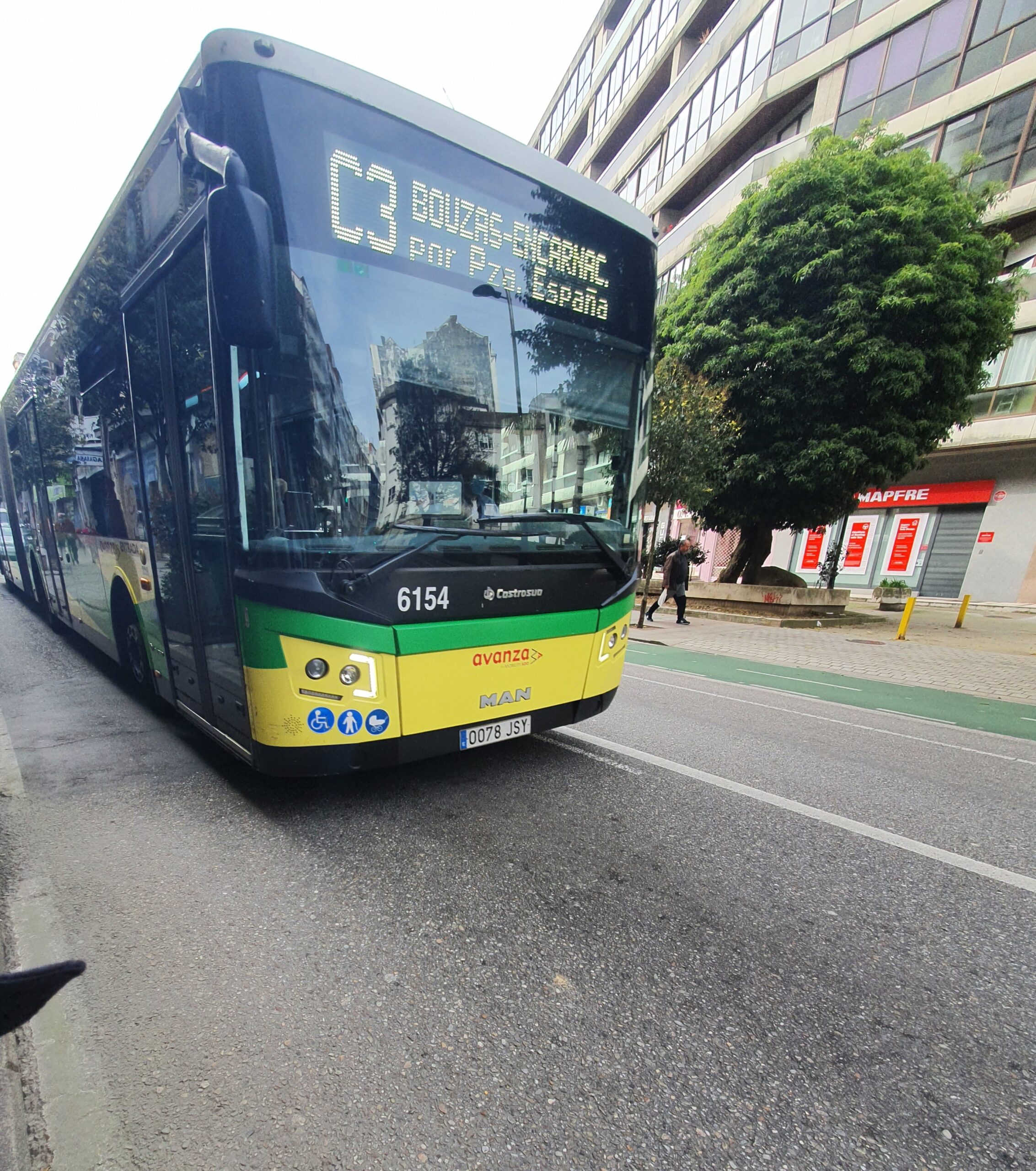Marea de Vigo leva ao Pleno a fin do contrato de Vitrasa e a municipalización dos buses urbanos