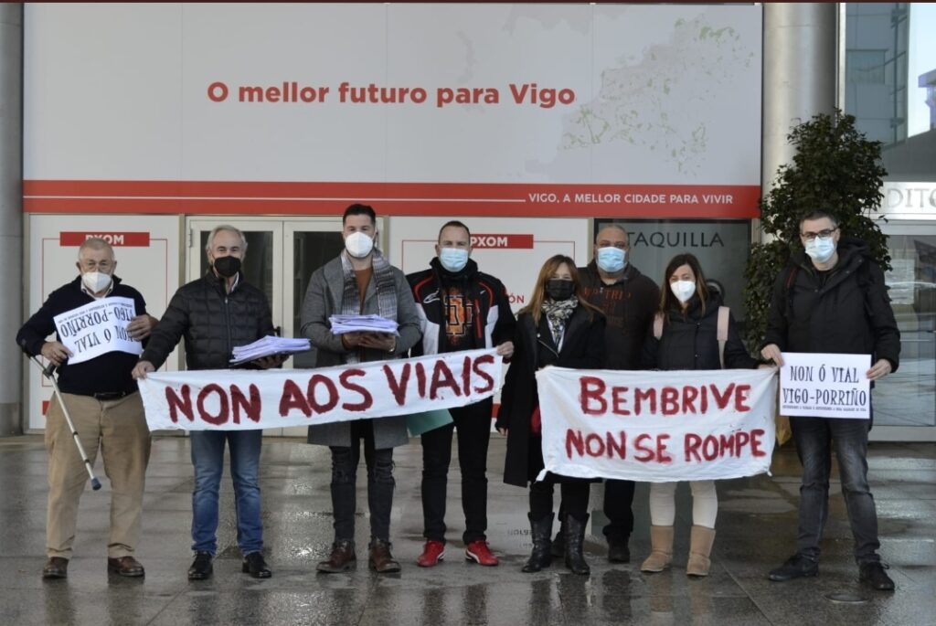 Las protestas contra el vial de Bembrive siguen este sábado