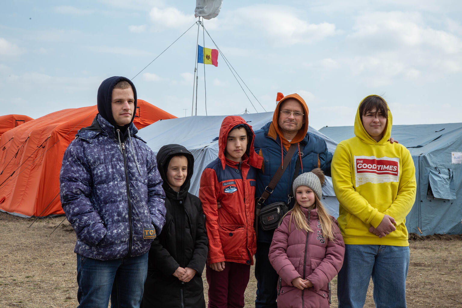 UNICEF entrega 4 toneladas de suministros a niños refugiados en la frontera de Ucrania con Moldova