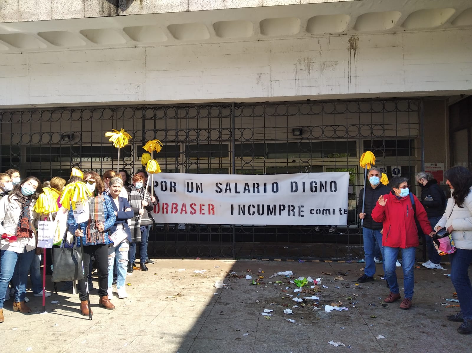 La Alcaldía asegura que los servicios mínimos respetan el derecho a la huelga de los trabajadores de limpieza