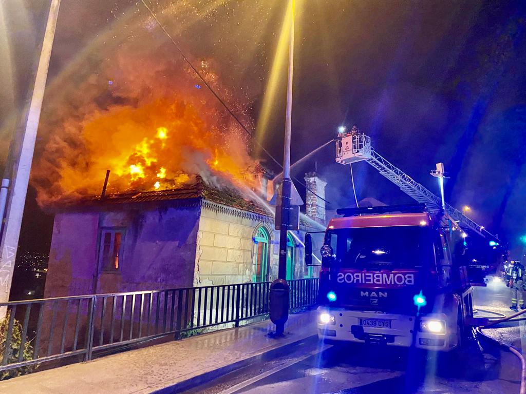 Tres incendios en diferentes lugares de Vigo en apenas 48 horas