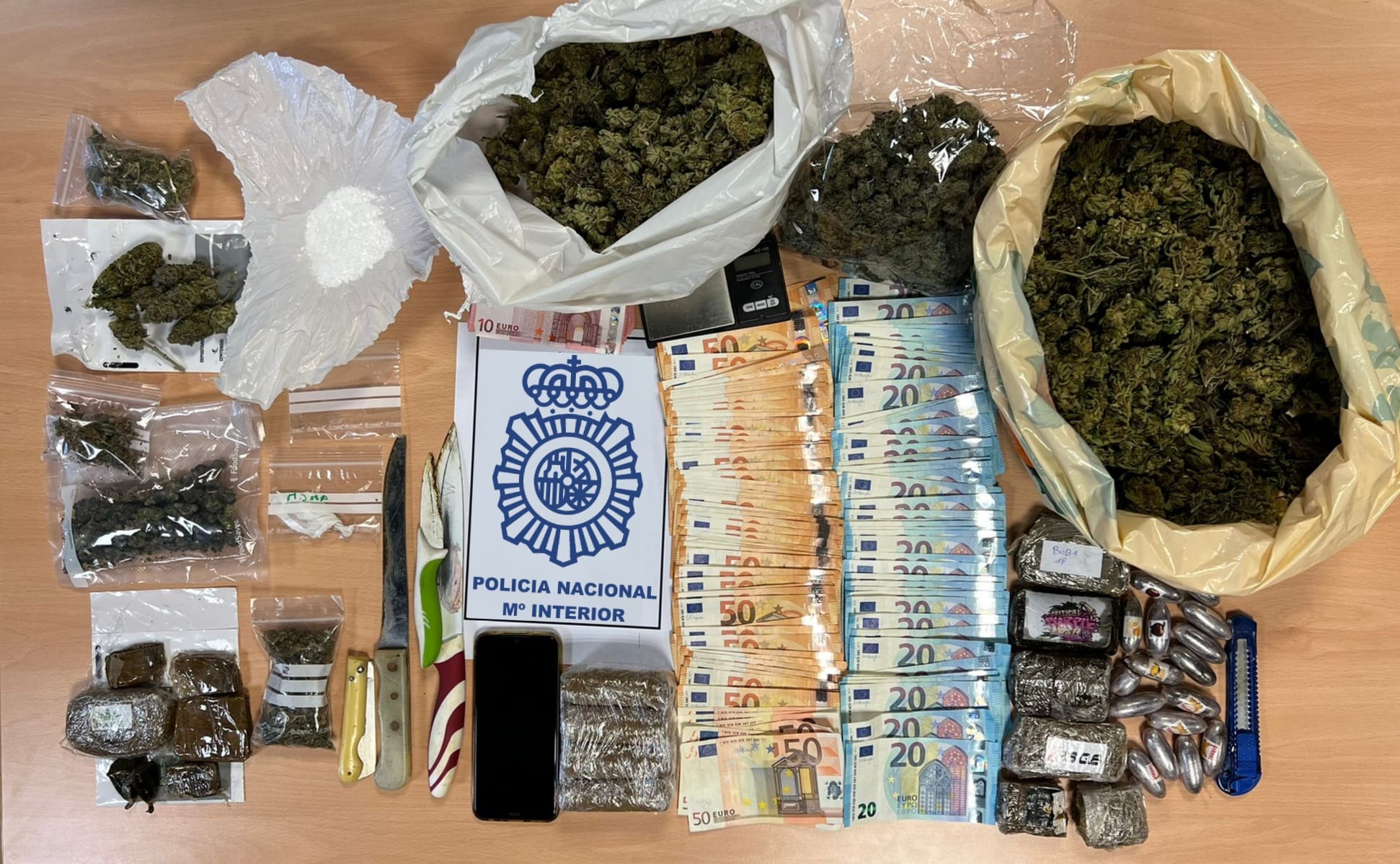 Detenidos en Vigo por venta de drogas