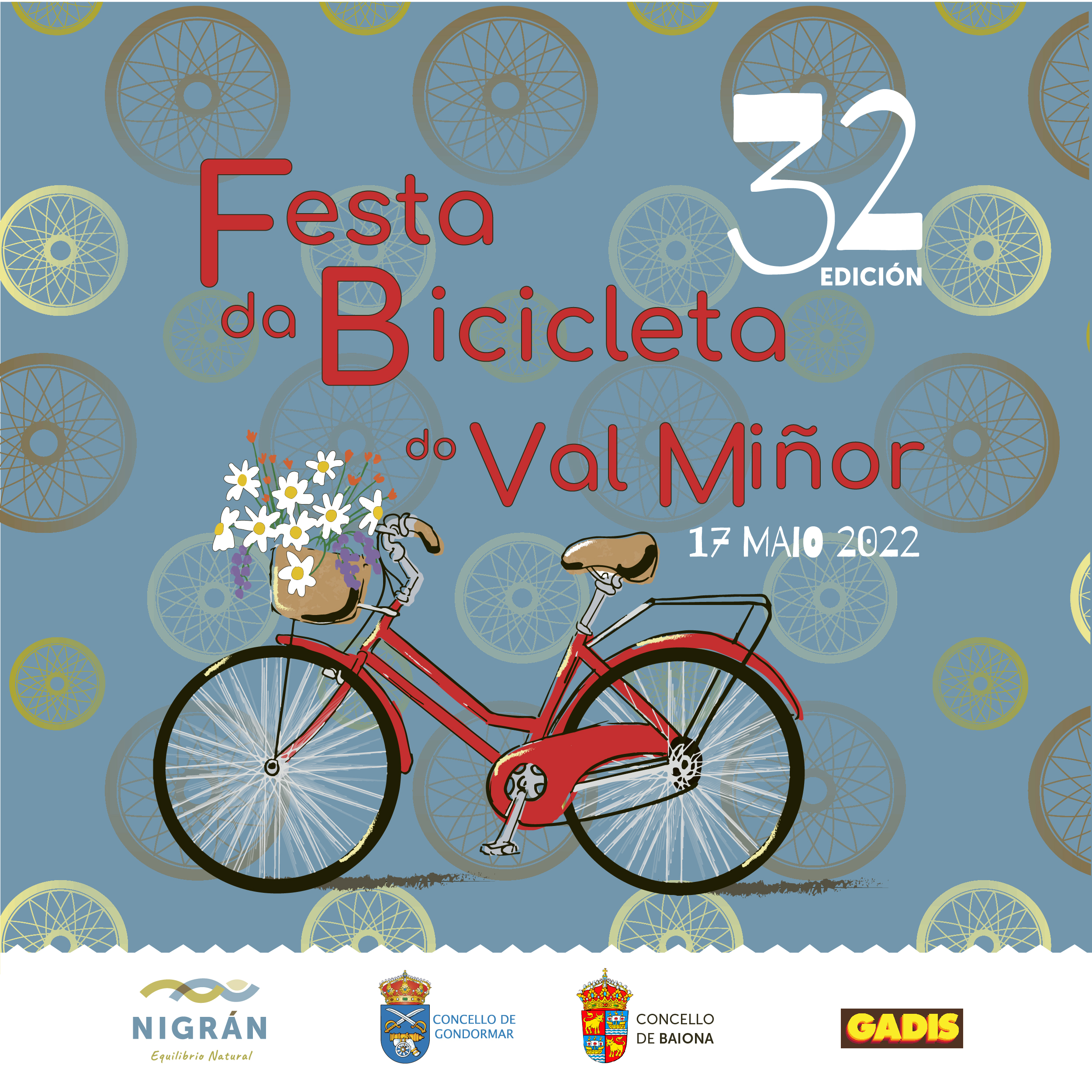 Os tres concellos do Val Miñor retoman o 17 de maio a 'Festa da Bicicleta' conxunta