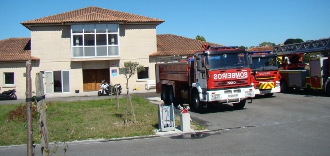 El parque de Bomberos de Coruxo, cerrado de nuevo, esta vez dos días