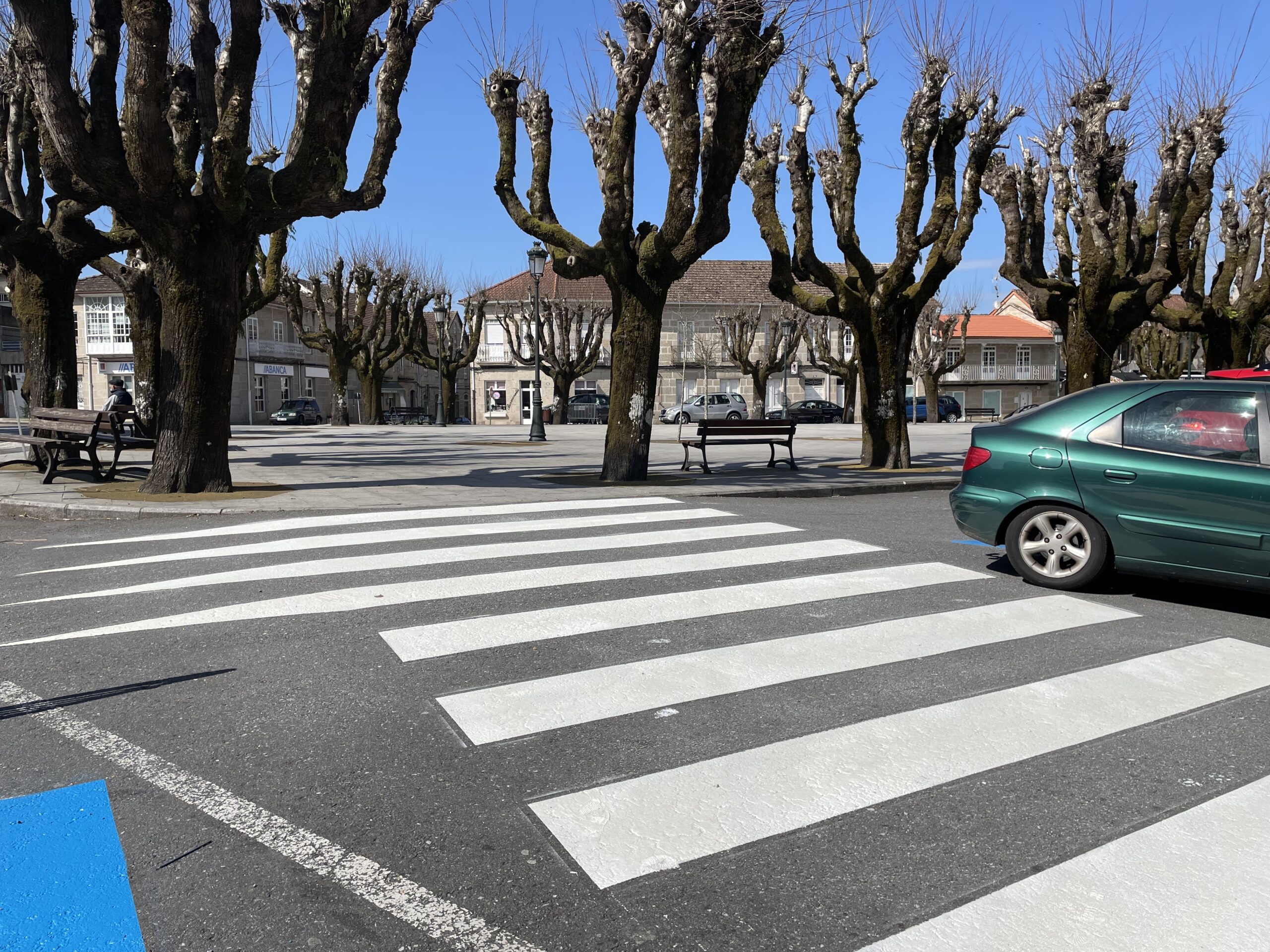 En xuño entrará en funcionamento a zona azul do centro urbano de Mondariz