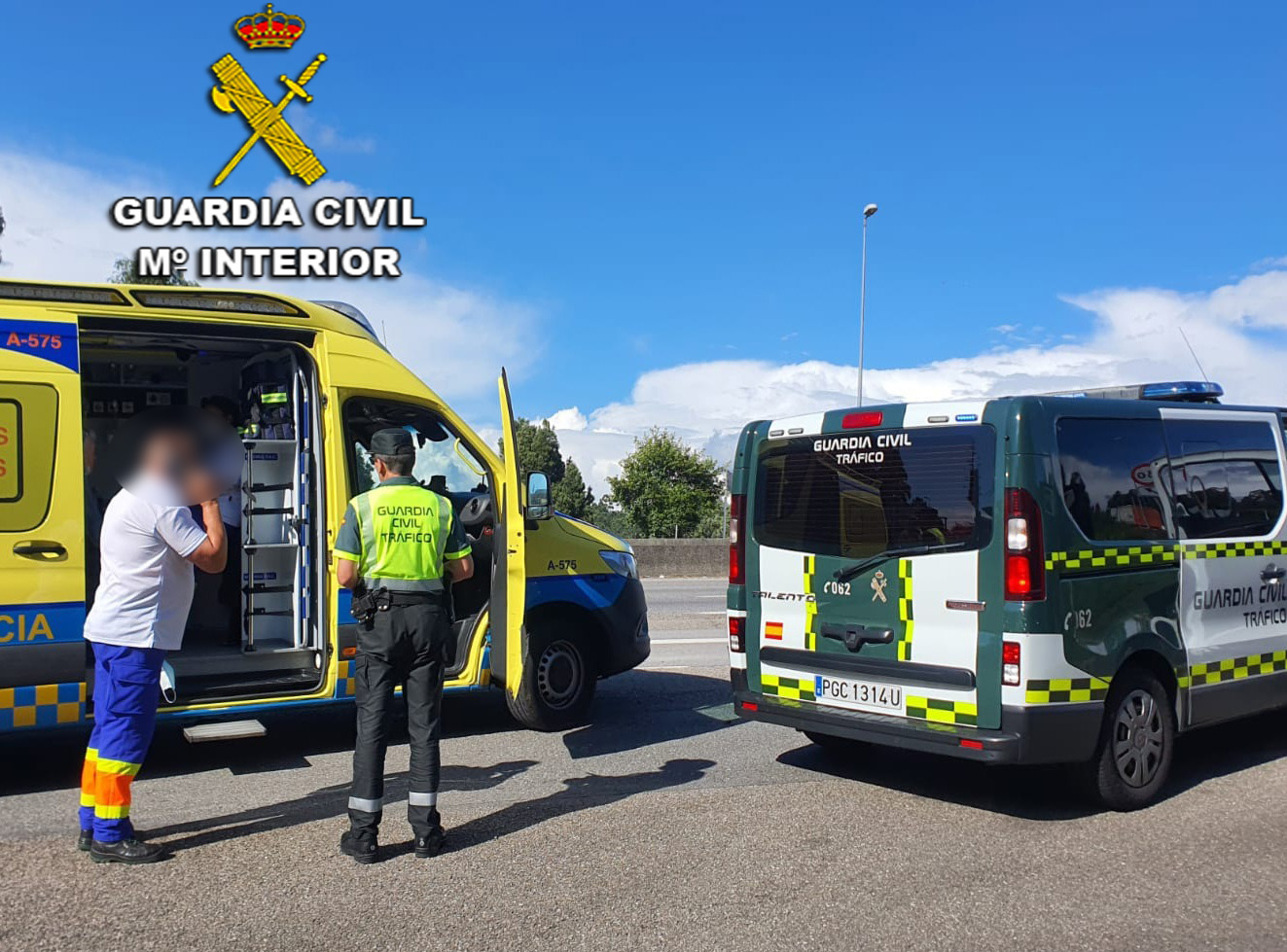 Localizan caminando por la autovía a Porriño a un hombre desaparecido en Vigo