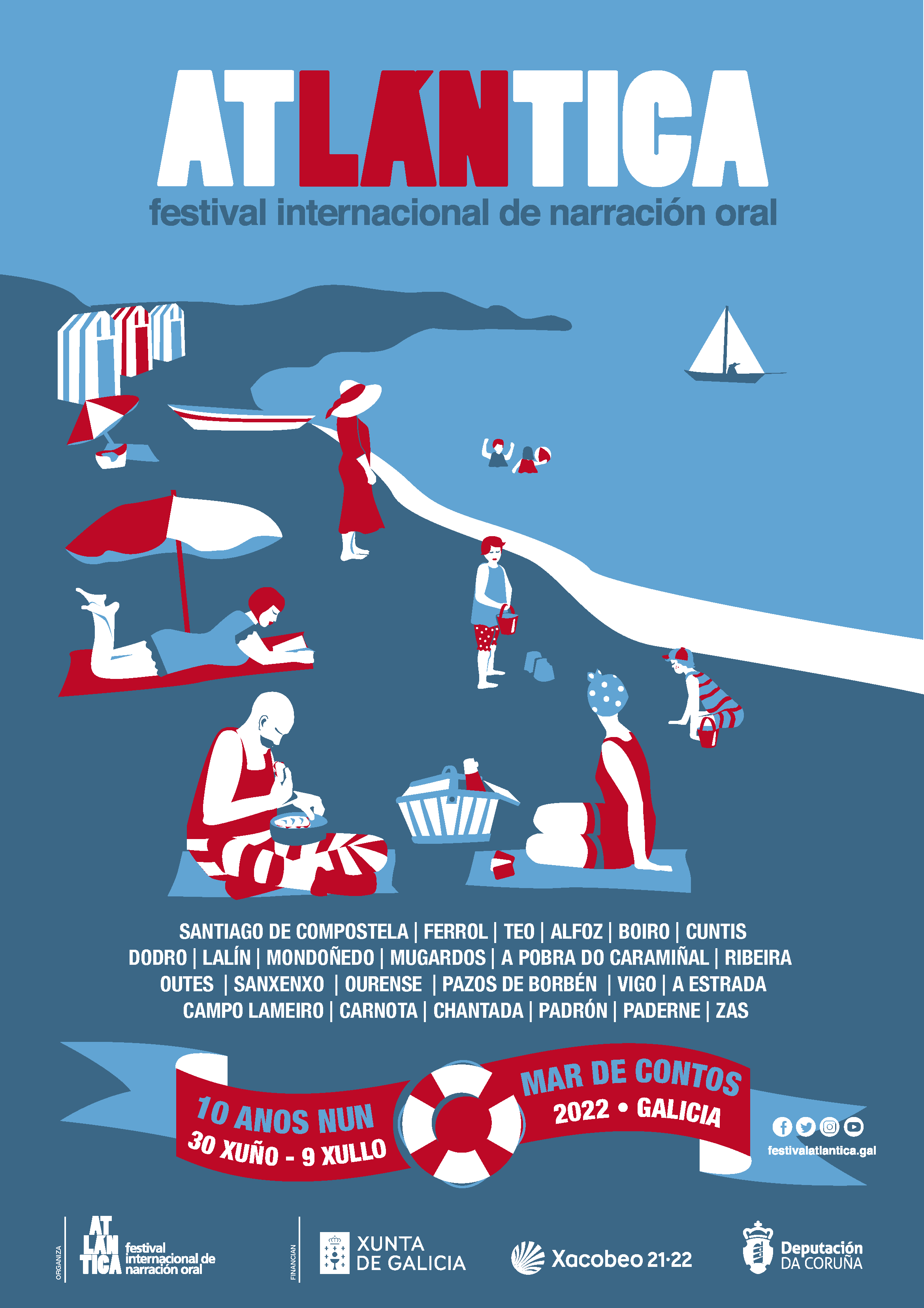 O Festival Atlántica trae a Vigo, este sábado os contos de Carolina Rueda