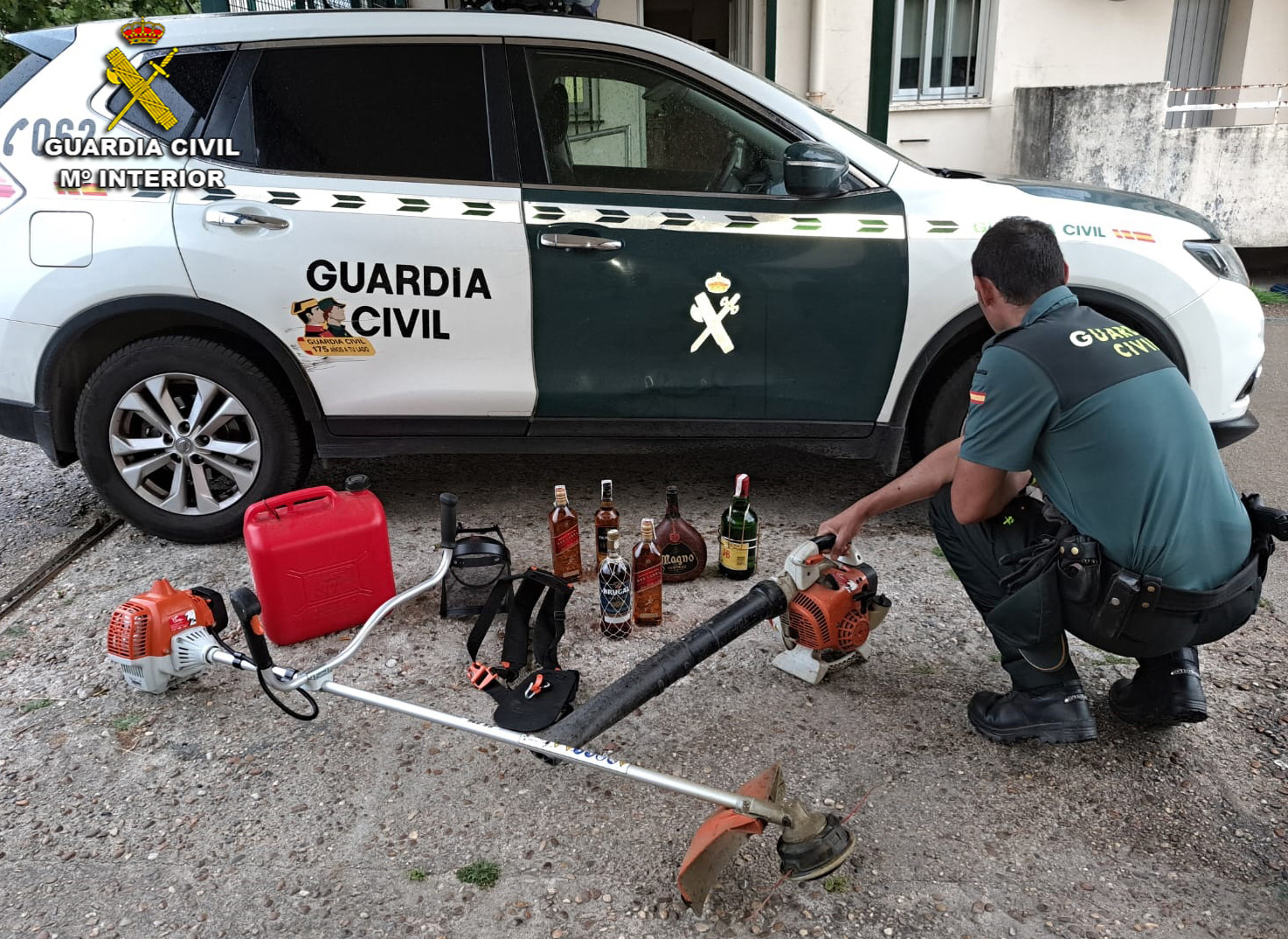 Detenidos en Tomiño como presuntos autores del robo en un restaurante