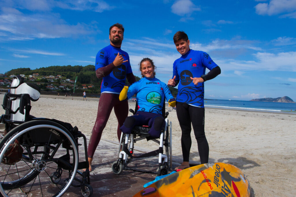 Patos acolle este venres e sábado o Campionato de España de Surf Adaptado