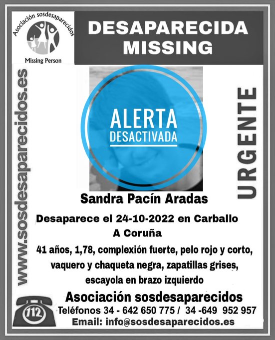 Localizada, gracias a la ayuda ciudadana, la mujer desaparecida desde este lunes