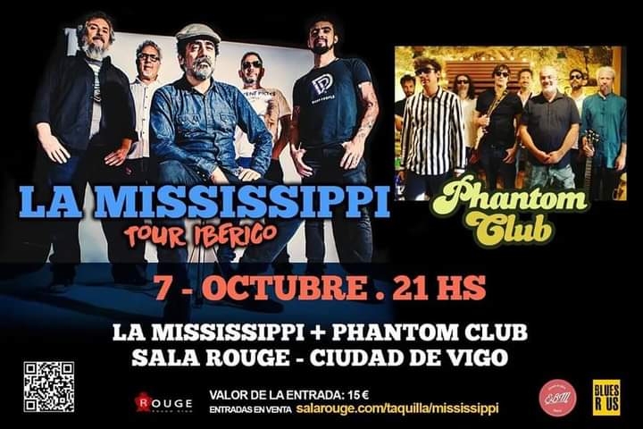 La mítica banda argentina 'La Mississippi', este viernes en Vigo