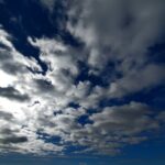 Fin de semana con cielos nublados y lluvias débiles