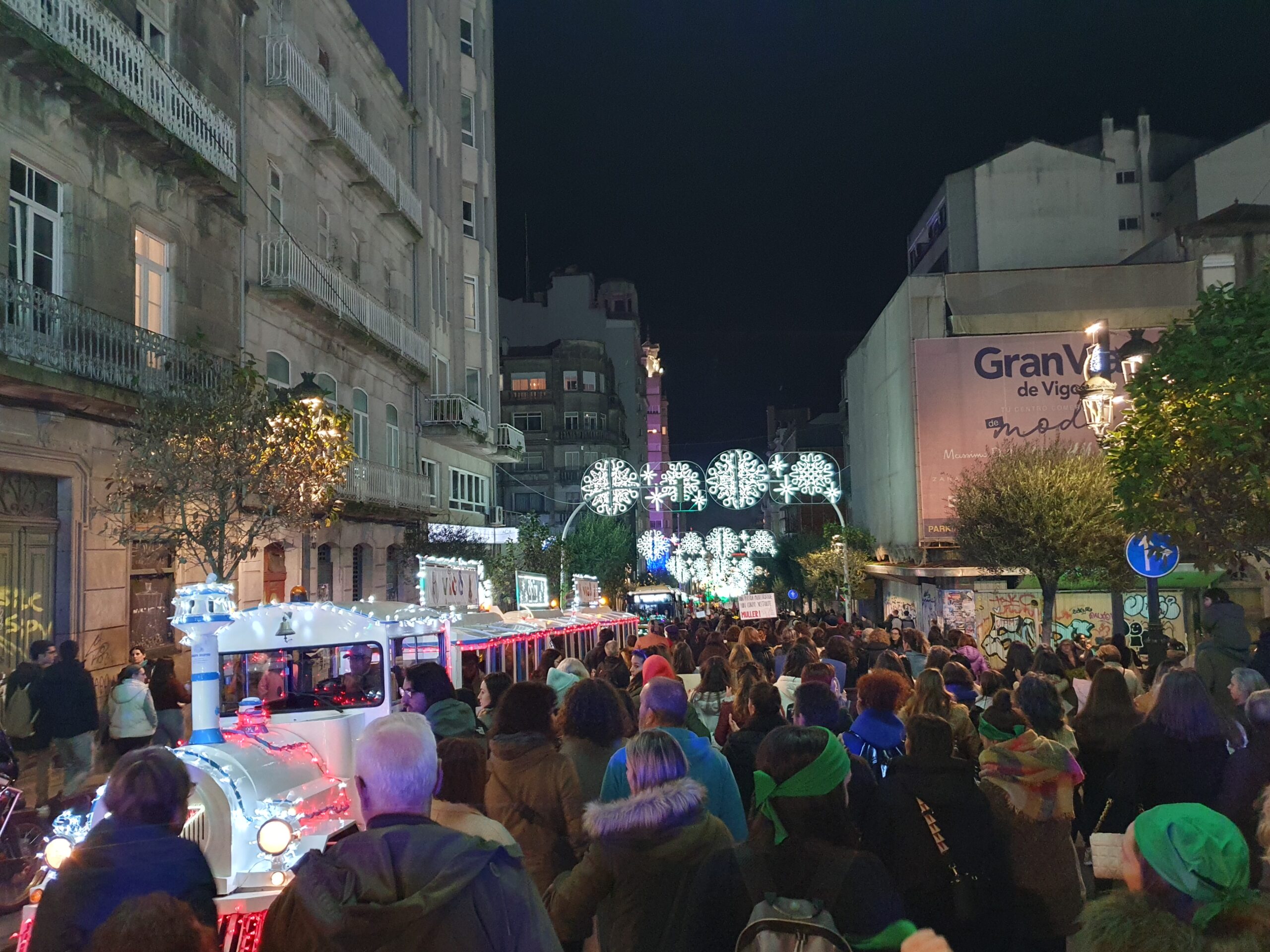 #25N Vigo concentra a miles de personas contra la 'Barbarie Machista'