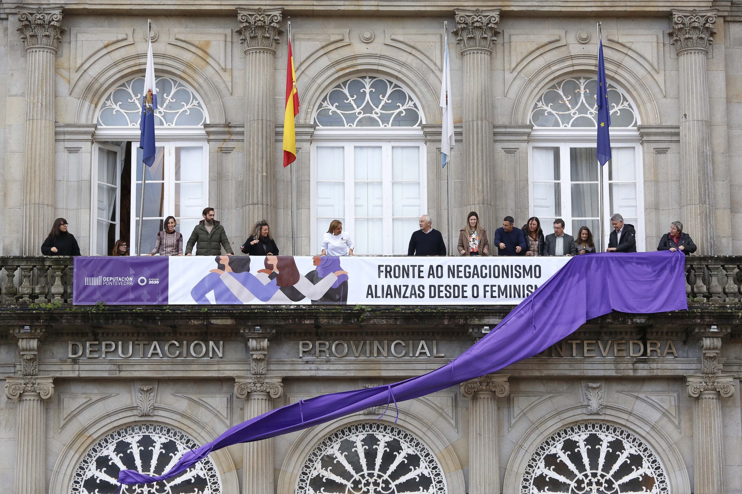 A Deputación acende o motor do #25N