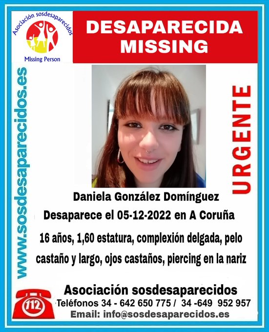 Buscan a una joven de 16 años desaparecida hace 10 días