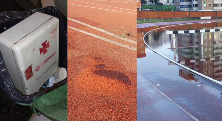 Alarma ante o "abandono deliberado" das pistas de atletismo de Balaídos