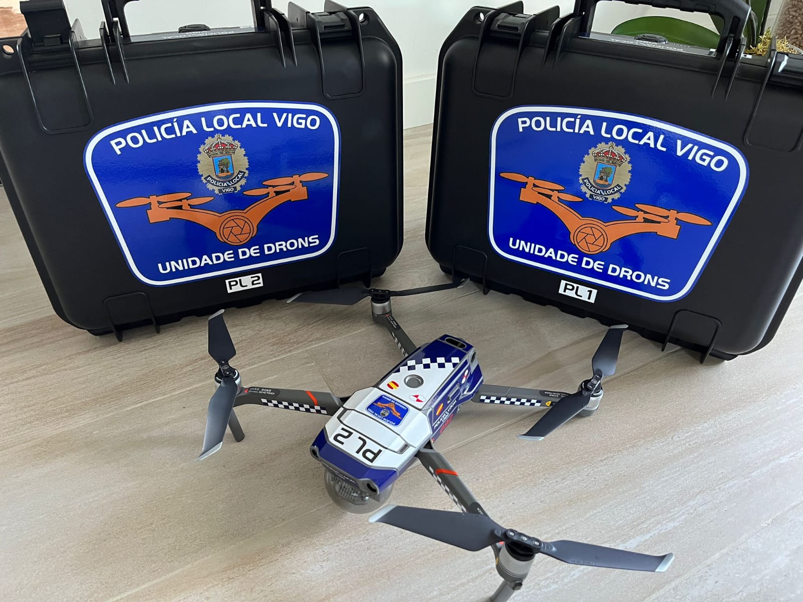 Denuncian a un vecino de Vigo por el uso de un dron durante la Papanoelada motera