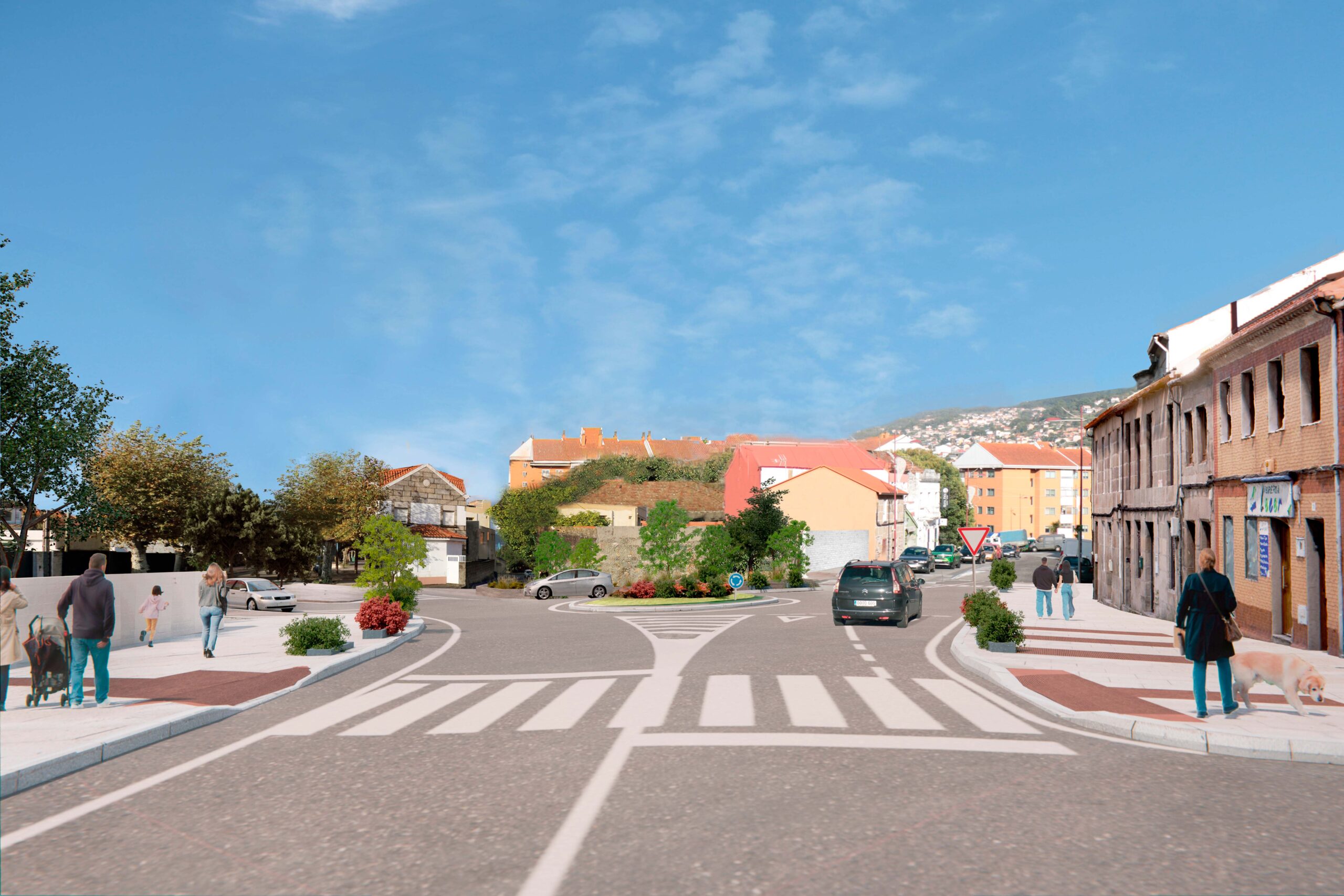 As obras da Avenida de Galicia, en Teis, comezarán en abril e durarán 1 ano