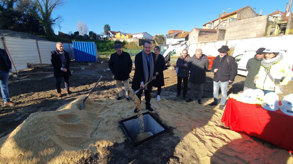 En marcha las obras del nuevo parque de Bomberos de Vigo