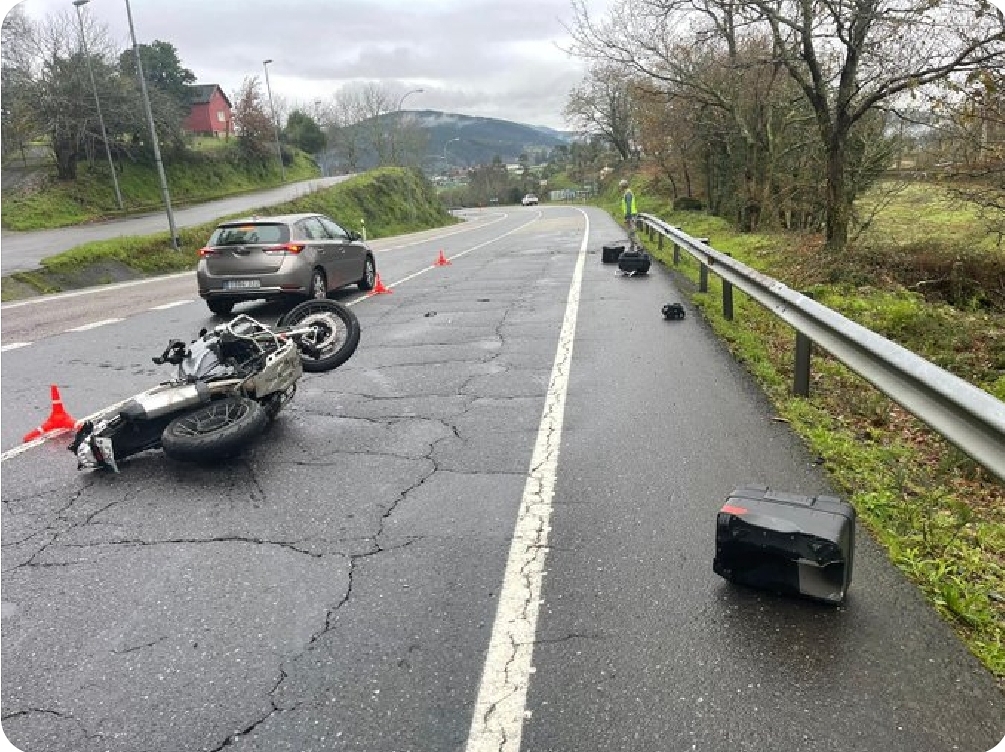 Un hombre de 52 años muere en un accidente de tráfico en Cerdedo-Cotobade